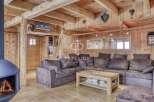 Discover rustic charm in this cozy cabin retreat.