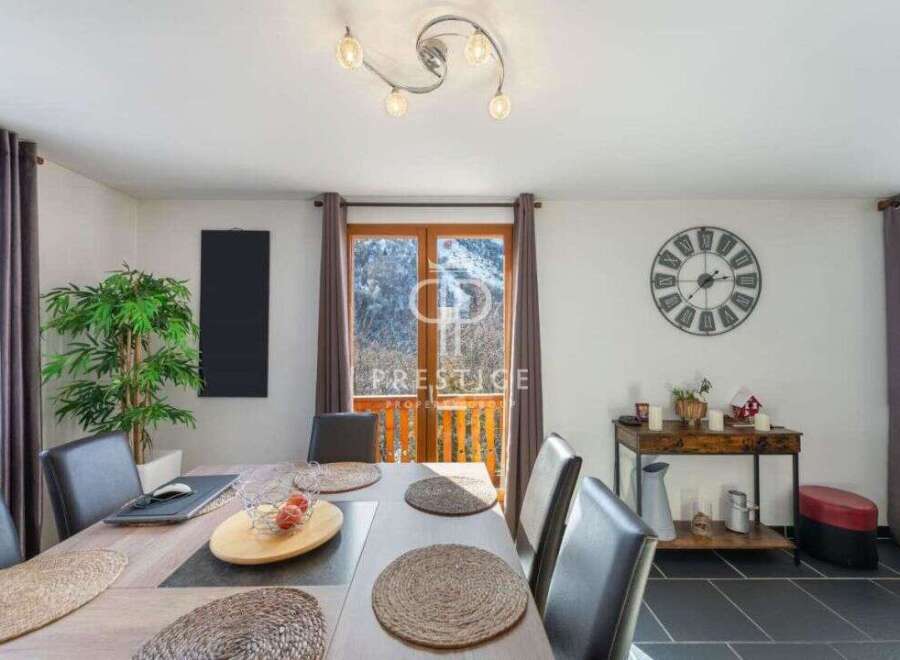 Discover the charm of this property, featuring a stylish dining area perfect for gatherings.