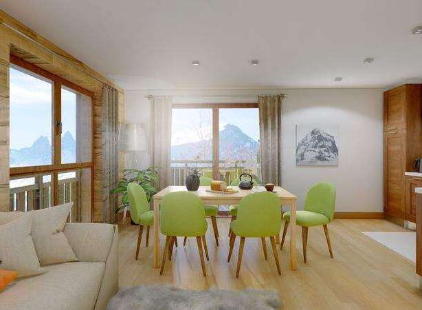 Experience the tranquility of mountain living in this stunning property.