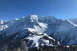 Experience the breathtaking beauty of the snow-capped mountains.