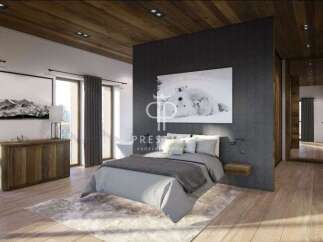 Experience luxury living in this stunning bedroom.