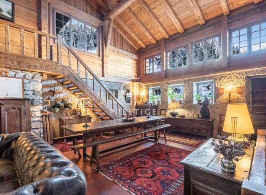 Experience rustic elegance in this stunning chalet.