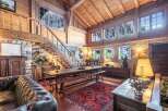 Experience rustic elegance in this stunning chalet.