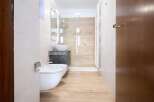 Step into a modern bathroom with sleek design.