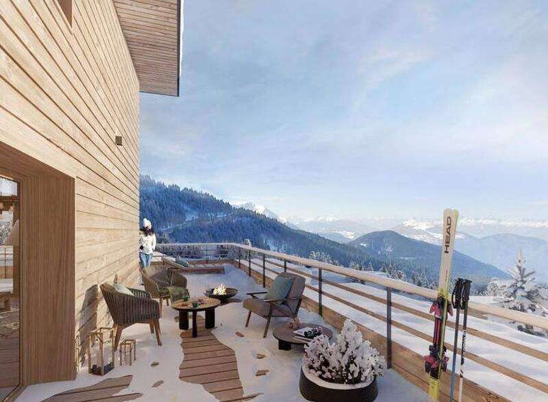 Experience the ultimate alpine escape in this stunning mountain retreat.