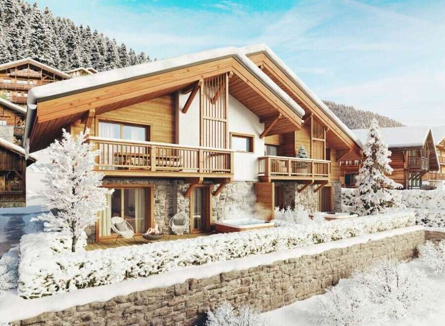 Experience the ultimate winter getaway in this stunning chalet.