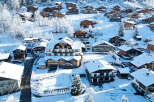Discover the charm of Beau-Regard Hotel, nestled in a picturesque winter wonderland.