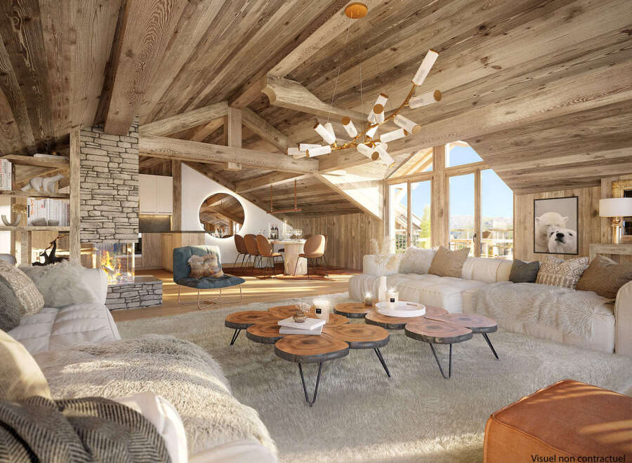 Experience the epitome of rustic luxury in this stunning chalet.