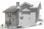 Discover the charm of this unique property featuring a stone facade and a modern extension.