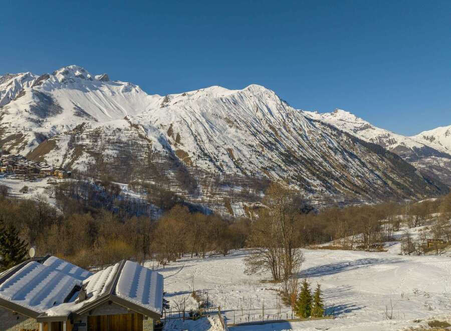 Experience the ultimate winter getaway in this stunning mountain chalet.