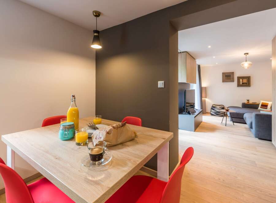 Enjoy a bright and airy dining area, perfect for starting your day.