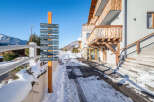 Discover the charm of this ski resort, offering convenient ski lockers and building access.