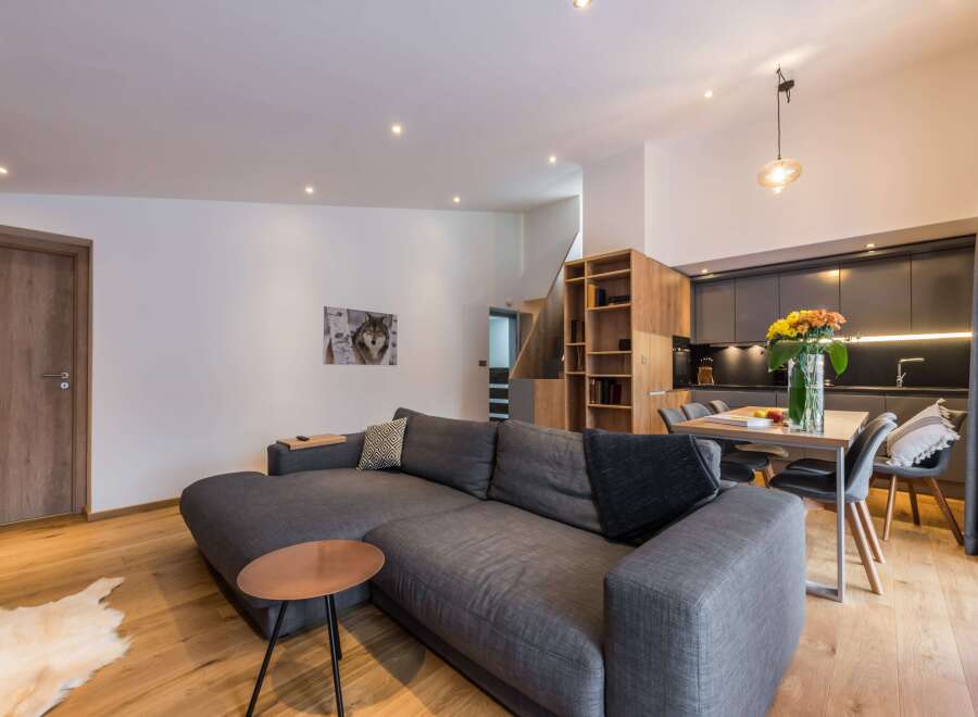 Discover modern living in this stylish apartment.