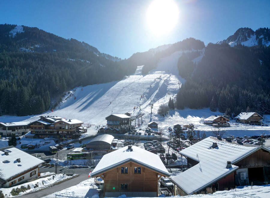 Experience the ultimate winter getaway in this stunning ski resort.