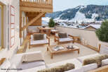 Enjoy breathtaking mountain views from this stunning chalet-style property.