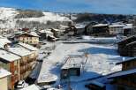 Discover the charm of this snow-covered village, perfect for a winter getaway.