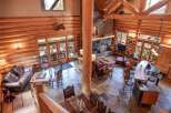 Experience luxury living in this stunning log cabin home.