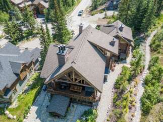 Discover the epitome of mountain living in this stunning log home.