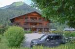 Discover a charming wooden chalet nestled in the heart of the French Alps.