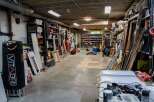 Explore this spacious storage area, perfect for organizing tools and equipment.