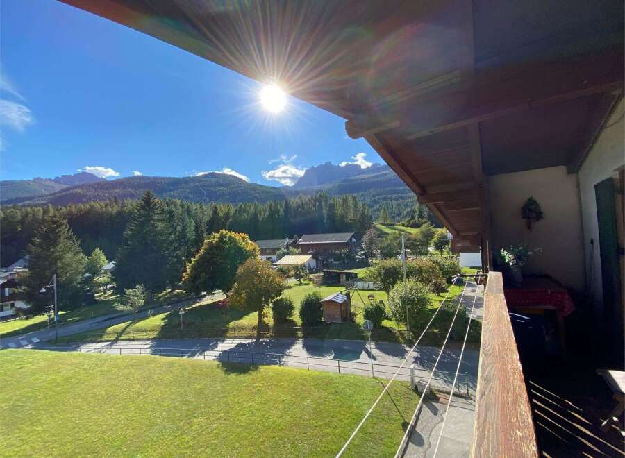 Enjoy breathtaking mountain views from this charming property.