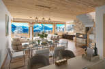 Experience luxury living in this stunning chalet with breathtaking mountain views.