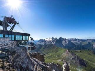 Experience breathtaking views from this stunning mountain property.