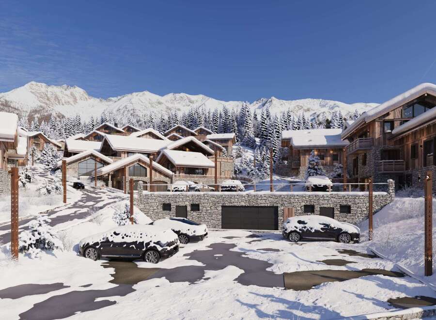 Experience the ultimate winter getaway in this stunning ski chalet.