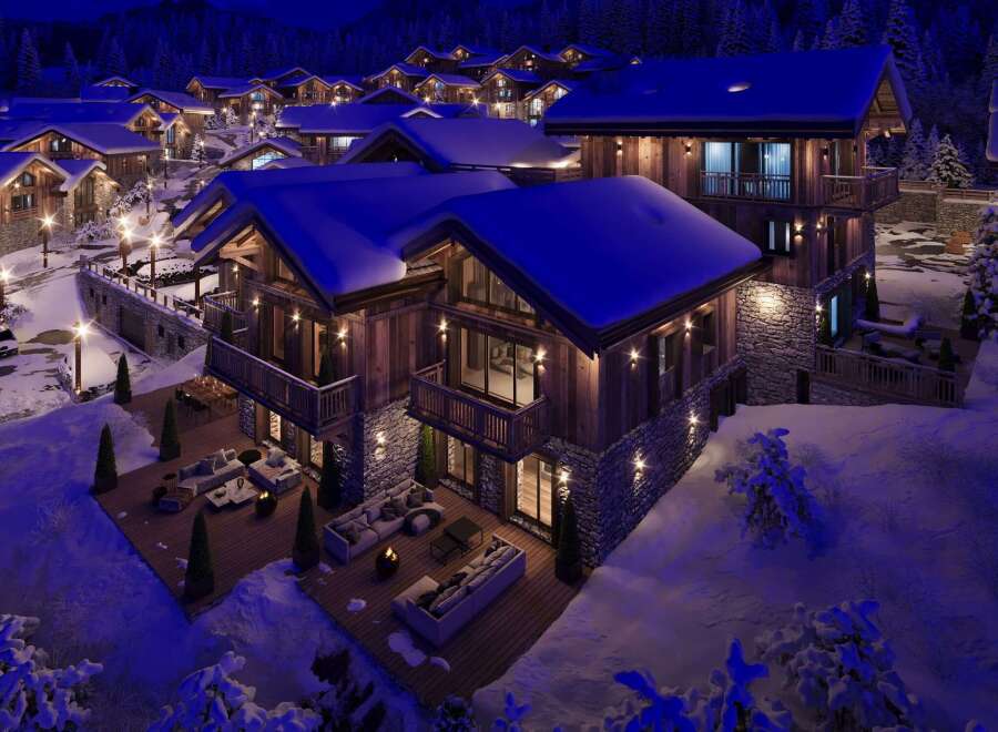 Experience the ultimate winter escape in this luxurious chalet.