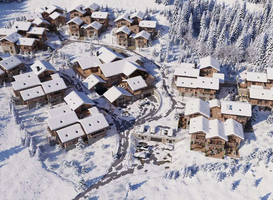 Discover the epitome of alpine luxury in this stunning winter wonderland.