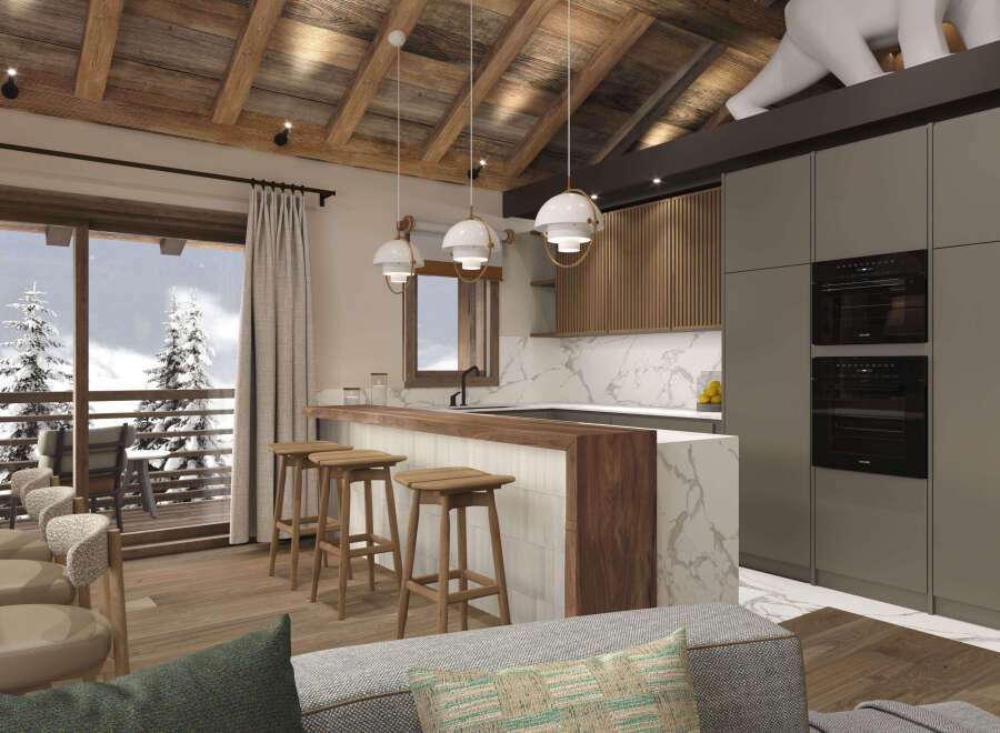 Experience luxury living in this stunning chalet-style home.