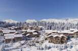 Experience the ultimate winter escape in this stunning ski chalet village.