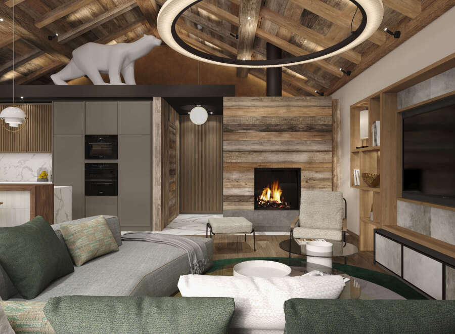 Experience luxury living in this stunning chalet-style home.