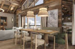 Experience the epitome of rustic elegance in this stunning chalet.