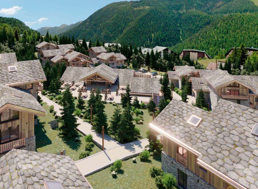 Discover a luxurious mountain retreat with stunning architecture and breathtaking views.