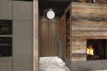 Experience the warmth of this stunning property, featuring a cozy fireplace and elegant marble flooring.