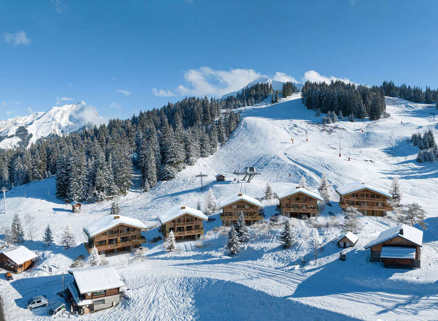 Experience the ultimate winter getaway in this stunning ski chalet.