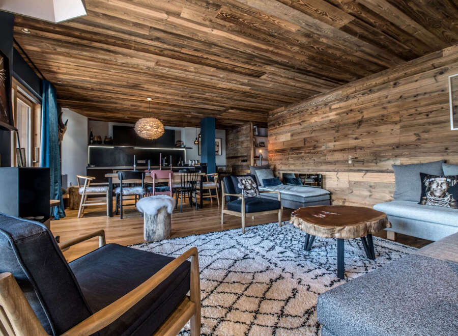 Experience rustic elegance in this stunning chalet.