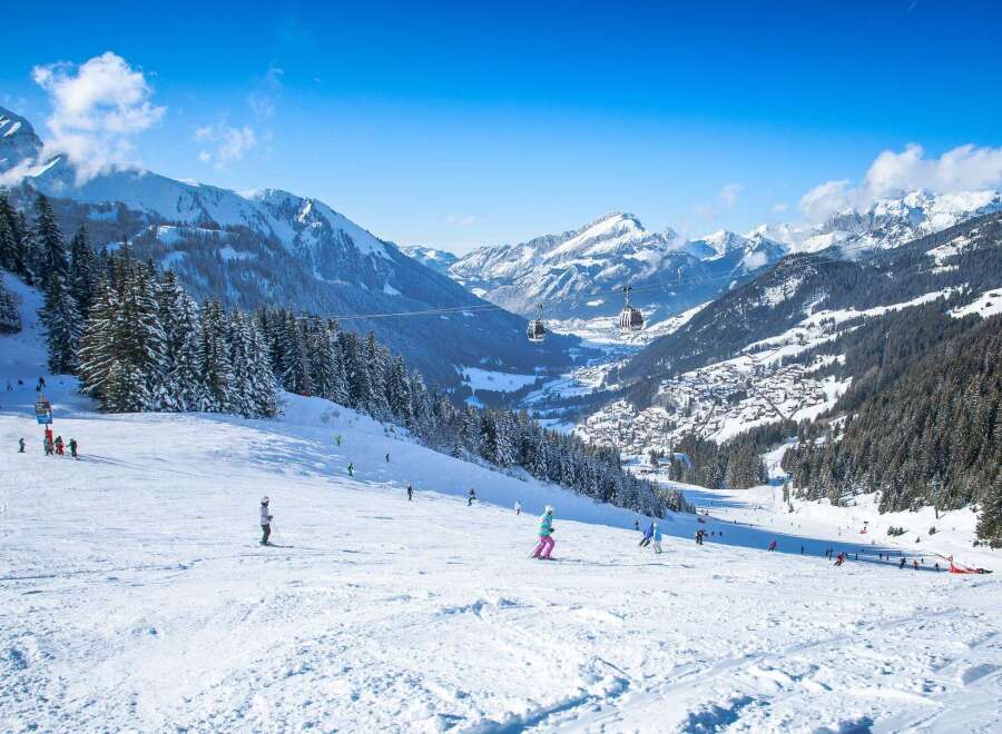 Experience the ultimate winter getaway in this stunning ski resort.