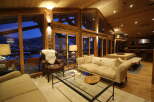 Experience luxury living in this stunning chalet with breathtaking mountain views.