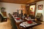 Step into a charming dining room, perfect for intimate gatherings.