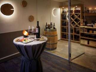 Indulge in the ultimate wine experience at this luxurious property.