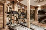 Experience the ultimate fitness retreat in this luxurious gym.