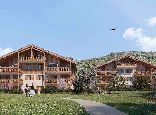 Discover your dream home in this stunning alpine residence! Featuring spacious balconies, these properties offer breathtaking views and a serene living experience.