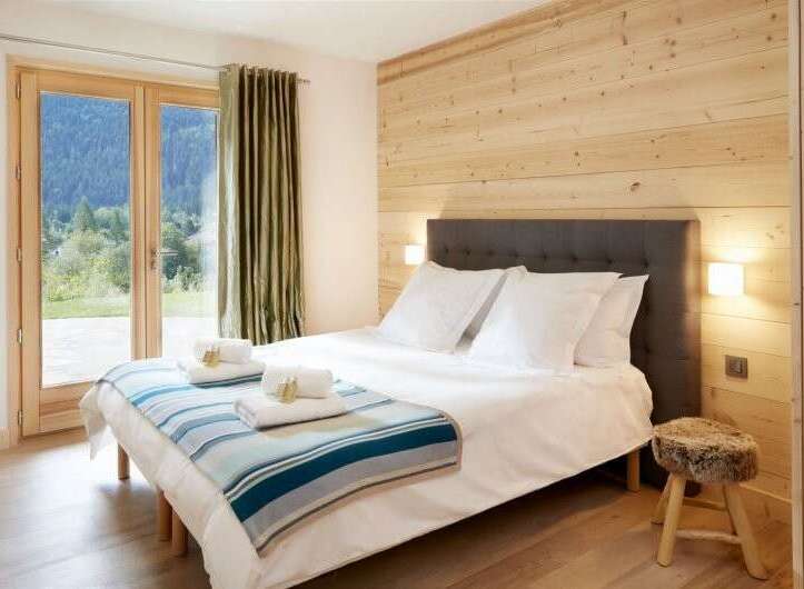 Experience tranquility in this cozy bedroom.