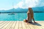 Enjoy the serene beauty of this lakeside property.