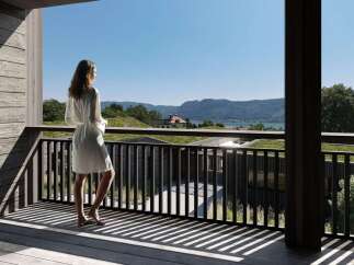 Enjoy breathtaking views from this stunning property.