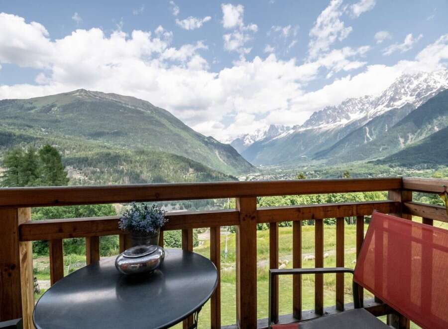 Wake up to breathtaking mountain views from your private balcony.