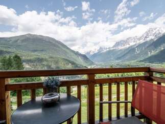 Wake up to breathtaking mountain views from your private balcony.