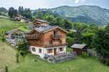 This stunning chalet boasts breathtaking mountain views and offers ample space for relaxation and entertainment.
